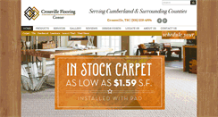 Desktop Screenshot of crossvilleflooring.com